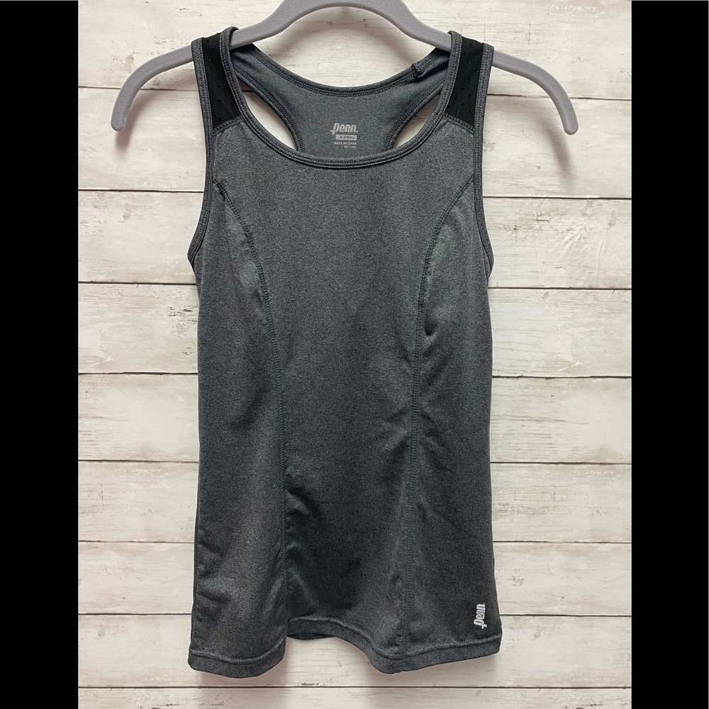 Penn womens gray racerback tennis tank top XS